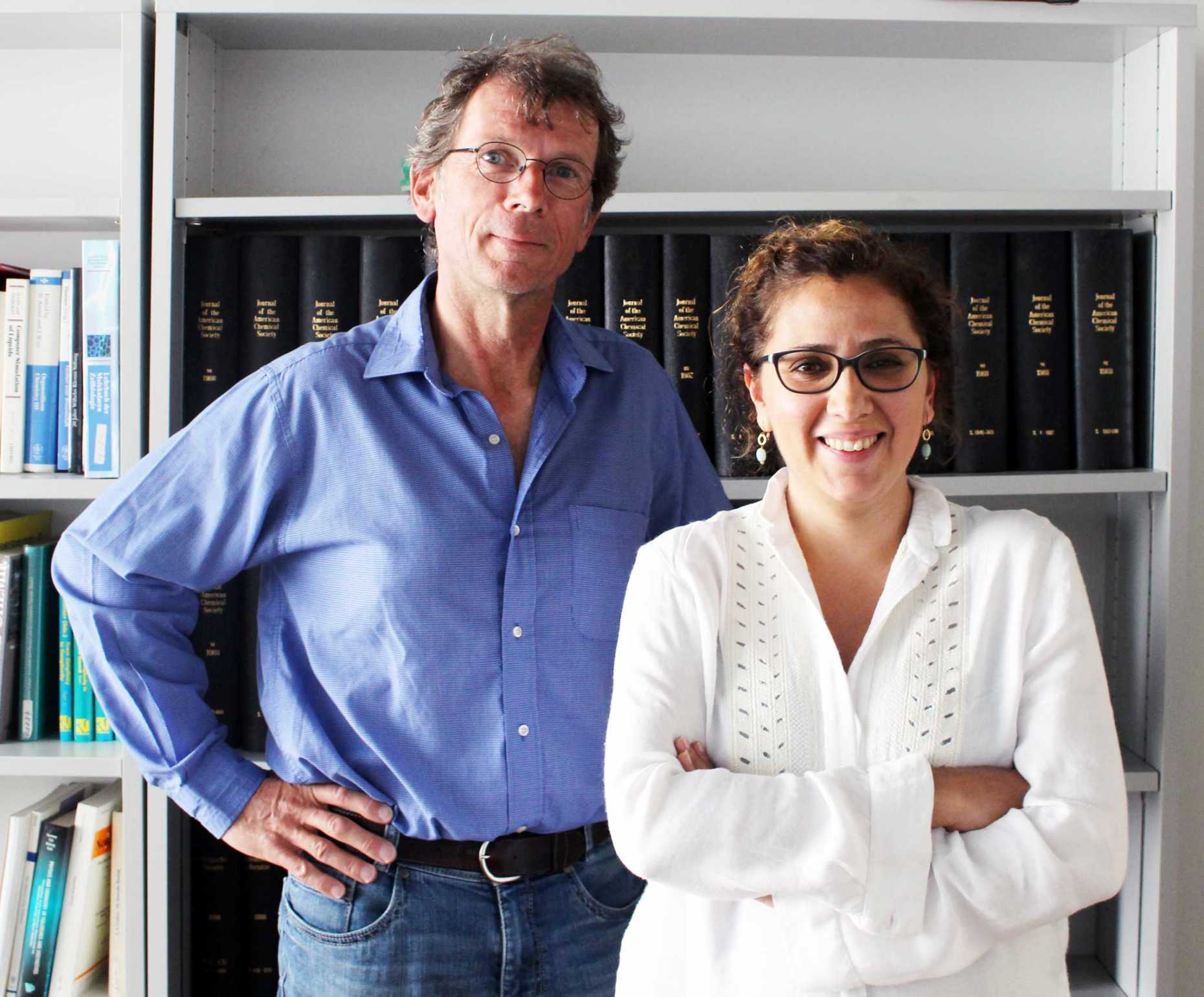 Prof. Dr. Hansjörg Grützmacher and Dr. Monica Trincado