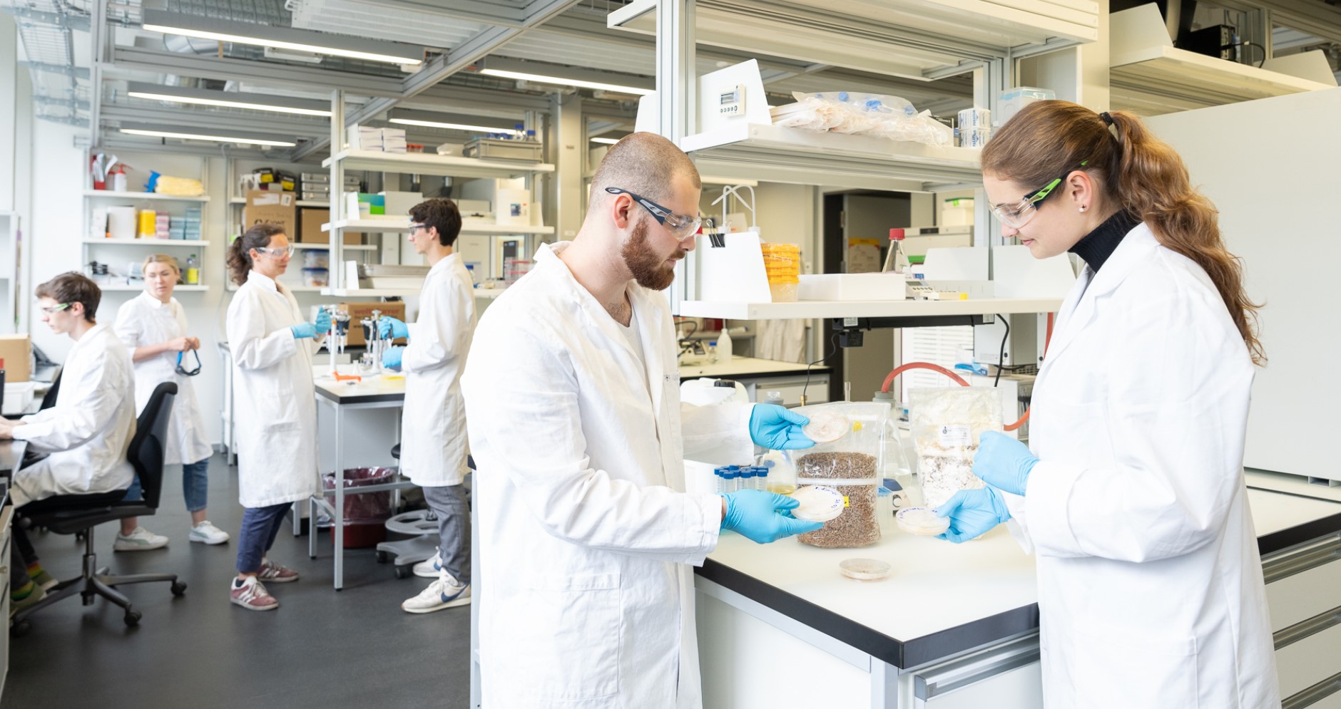 The LIfe Science Lab of the Student Project House
