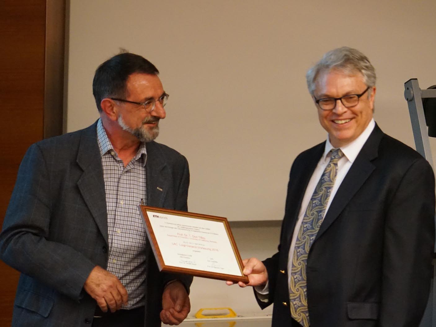 Prof. Antonio Togni and Prof T. Don Tilley