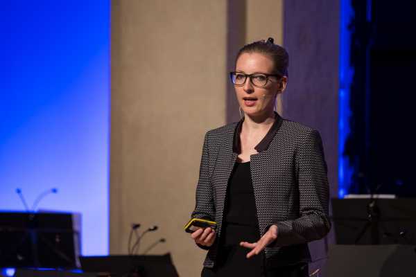 Jessica Schulz at the ETH Day